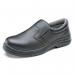 Beeswift Micro-Fibre Steel Toe S2 Slip-On Shoe 1Pr Black 11 CF83311 BSW18052