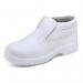 Beeswift Micro-Fibre Water Resistant Pull On Steel Toe Cap S2 Safety Boots 1Pr White 6 CF85206 BSW18057