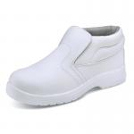 Beeswift Micro-Fibre Water Resistant Pull On Steel Toe Cap S2 Safety Boots 1Pr White 11 CF85211 BSW18062