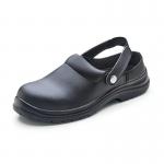 Beeswift Micro-Fibre Slipper Steel Toe Cap 1Pr Black 8 CF84308 BSW18093