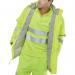Beeswift MicroflexFire Retardant Anti-Static Padded Jacket Saturn Yellow XL CFRLR3456SYXL BSW18351