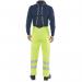 Beeswift Bib and Braces Fire Retardant Anti-Static High Visibility Saturn Yellow L BSW18355