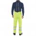 Beeswift Bib and Braces Fire Retardant Anti-Static High Visibility Saturn Yellow XL BSW18358