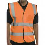 Beeswift High Visibility ID Vest Orange L BD108ORL BSW19144