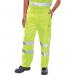 Beeswift High Visibility Fire Retardant Anti Static Trousers Saturn Yellow 28 CFRASTETSY28 BSW19264