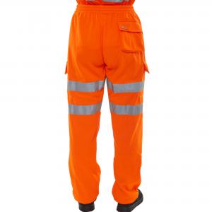 Image of Beeswift High Visibility Fleece Jogging Bottoms BSW19521