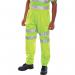 Beeswift High Visibility Fleece Jogging Bottoms Saturn Yellow L BSJBSYL BSW19529