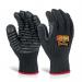 Beeswift Glovezilla Anti-Vibration Gloves Black L BSW19772