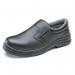 Beeswift Micro-Fibre Steel Toe S2 Slip-On Shoe 1Pr Black 10.5 CF83310.5 BSW19797
