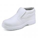 Beeswift Micro-Fibre Water Resistant Pull On Steel Toe Cap S2 Safety Boots 1Pr White 6.5 CF85206.5 BSW19799