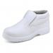 Beeswift Micro-Fibre Water Resistant Pull On Steel Toe Cap S2 Safety Boots 1Pr White 10.5 CF85210.5 BSW19800