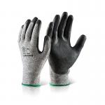 Beeswift PU Coated Cut 5 Gloves Black L KSPU5L BSW19871