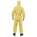 Beeswift Disposable Coverall Microporous Type 3456 Yellow L COC40YL BSW20400