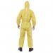 Beeswift Disposable Coverall Microporous Type 3456 Yellow 2XL COC40Y2XL BSW20404