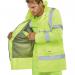 Beeswift Jubilee Economy High Visibility Jacket Saturn Yellow 3XL BSW20405