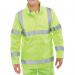 Beeswift Soft Shell Lightweight High Visibility Jacket Saturn Yellow 4XL BSW20416