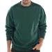 Beeswift Click Polycotton Sweatshirt Bottle Green 4XL CLPCSBG4XL BSW20508