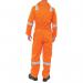 Beeswift Burgan Boilersuit Fire Retardant Anti-Static Orange 42 CFRASBBSOR42 BSW20606
