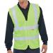Beeswift Fire Retardant High Visibility Waistcoat Saturn Yellow S CFRWCSYS BSW20619