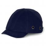 Beeswift Short Peak Safety Baseball Cap Navy Blue BSW21659