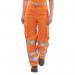 Beeswift Ladies Rail Spec Trousers Orange 26 BSW21936