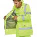 Beeswift Jubilee Economy High Visibility Jacket Saturn Yellow 5XL BSW21990