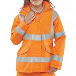 Beeswift Ladies Executive High Visibility Jacket Orange L BSW22016