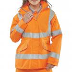 Beeswift Ladies Executive High Visibility Jacket Orange M BSW22017