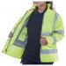 Beeswift Ladies Executive High Visibility Jacket Saturn Yellow L BSW22061