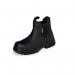 The Beeswift Toe Cap Boots are stylish and practical with a dual density PU construction and steel toe cap for added durability and protection. These black leather dealer boots are perfect for any workplace.