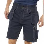 Beeswift Grantham Multipurpose Pocket Shorts Navy Blue 40 GMPSN40 BSW22321