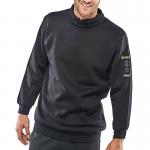 Beeswift ARC Flash Sweatshirt Navy Blue M CARC3NM BSW22563