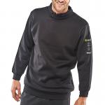 Beeswift ARC Flash Sweatshirt Navy Blue S CARC3NS BSW22564