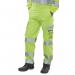 Beeswift High Visibility Trousers Saturn YellowNavy Blue 30 BSW22568