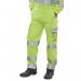 Beeswift High Visibility Trousers Saturn YellowNavy Blue 48T CARC5SYN48T BSW22587