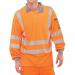 Beeswift Arc Flash Long Sleeve Polo Shirt GORT Standards Orange L CARC51ORL BSW22940