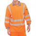Beeswift Arc Flash Long Sleeve Polo Shirt GORT Standards Orange 4XL CARC51OR4XL BSW22944