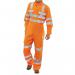 Beeswift B-Click Arc Flash Compliant GO/RT Coverall Orange 40 BSW22977