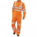 Beeswift B-Click Arc Flash Compliant GORT Coverall Orange 54 BSW22987