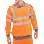 Beeswift ARC GO/RT High Visibility Sweatshirt Orange L BSW23004