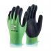 Beeswift Kutstop Microfoam Nitrile Gloves Cut Level 5 Green S BSW23319