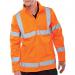 Beeswift Soft Shell Lightweight High Visibility Jacket Orange S BSW23325