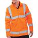 Beeswift Soft Shell Lightweight High Visibility Jacket Orange 4XL BSW23331