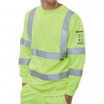 Beeswift ARC Compliant High Visibility Sweatshirt Saturn Yellow 4XL CARC8SY4XL BSW23562