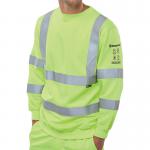 Beeswift ARC Compliant High Visibility Sweatshirt Saturn Yellow 5XL BSW23563