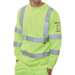 Beeswift ARC Compliant High Visibility Sweatshirt Saturn Yellow 6XL CARC8SY6XL BSW23564