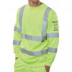 Beeswift ARC Compliant High Visibility Sweatshirt Saturn Yellow M BSW23566