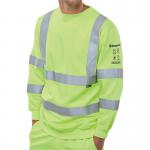 Beeswift ARC Compliant High Visibility Sweatshirt Saturn Yellow M BSW23566