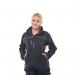 Beeswift Ladies Soft Shell Jacket Black Medium BSW23614