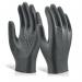 Beeswift Nitrile Disposable Gripper Gloves Powder Free (Pack of 1000) Black S BSW23638